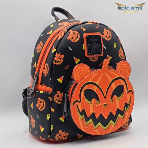 Loungefly | Bags | Loungefly Disney The Nbc Jackolantern Scary Teddy ...